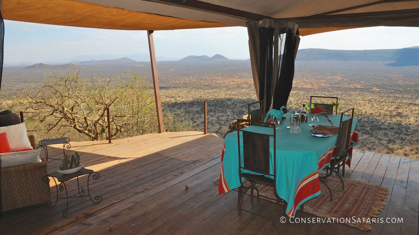 Luxury Accommodation at Saruni Samburu, Kenya